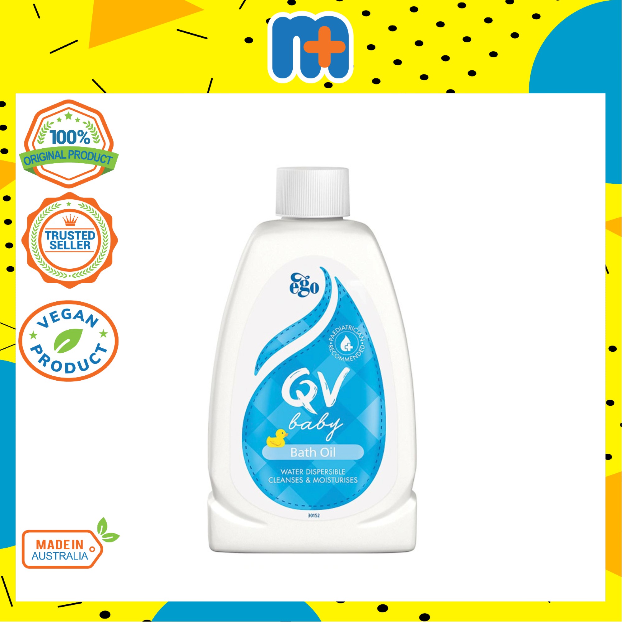 [MPLUS] EGO QV Baby Bath Oil 250ml